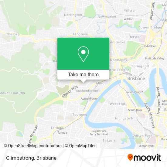 Climbstrong map