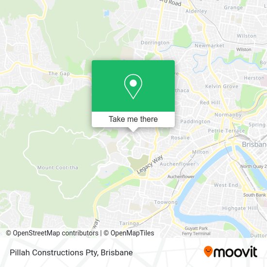 Pillah Constructions Pty map