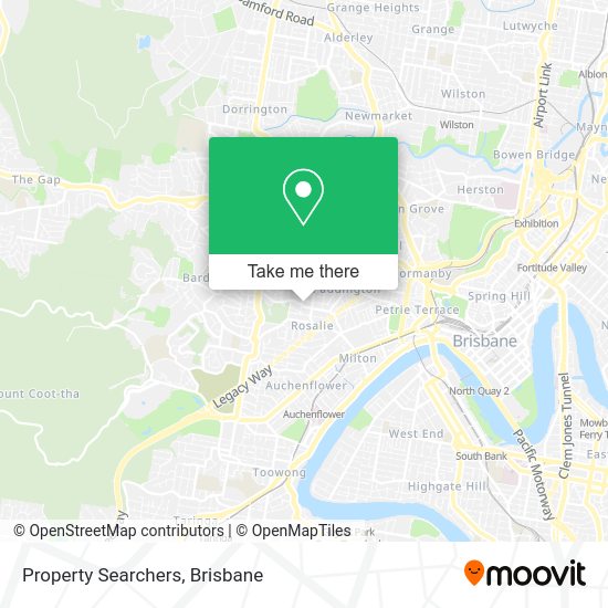 Property Searchers map