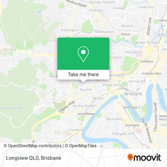 Longview QLD map