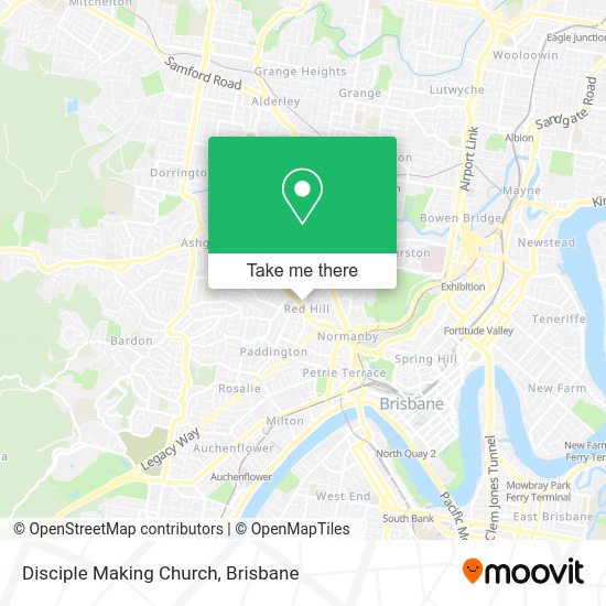 Disciple Making Church map