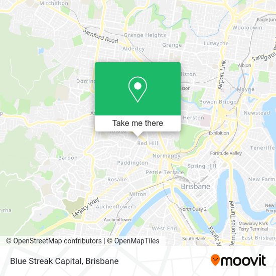 Blue Streak Capital map