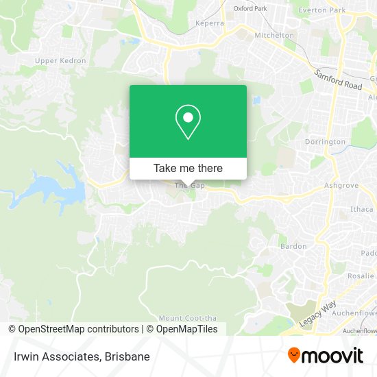 Irwin Associates map