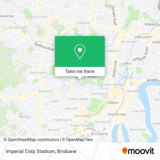 Imperial Corp Stadium map