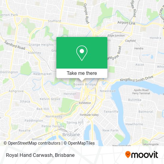 Royal Hand Carwash map