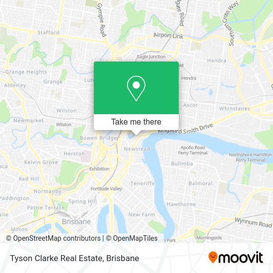 Tyson Clarke Real Estate map