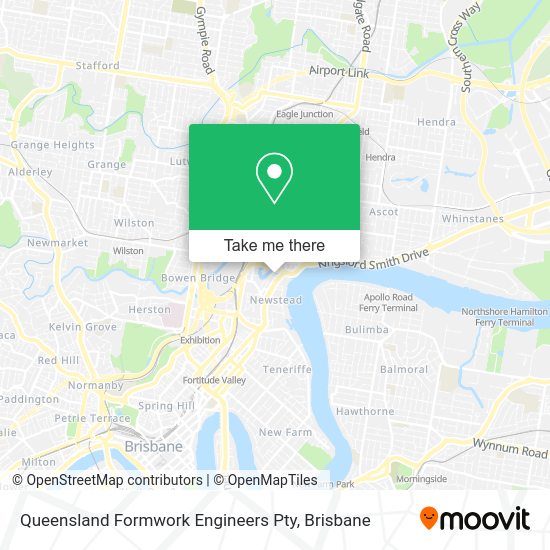 Queensland Formwork Engineers Pty map