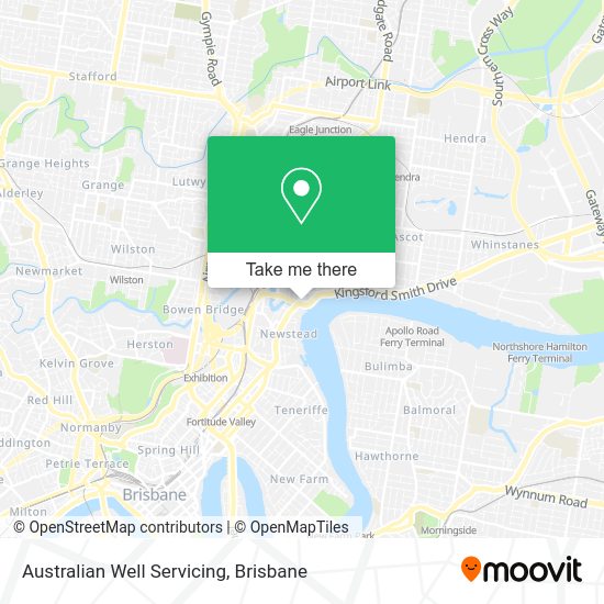 Australian Well Servicing map