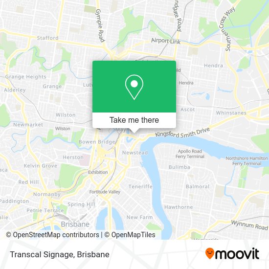 Transcal Signage map