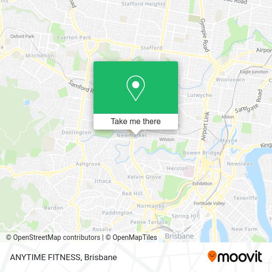ANYTIME FITNESS map