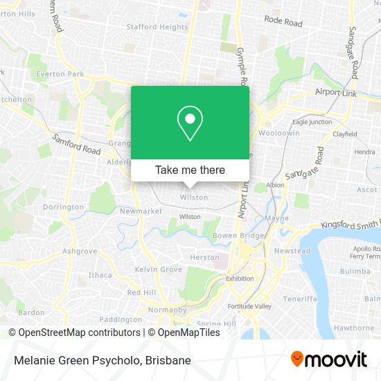 Melanie Green Psycholo map