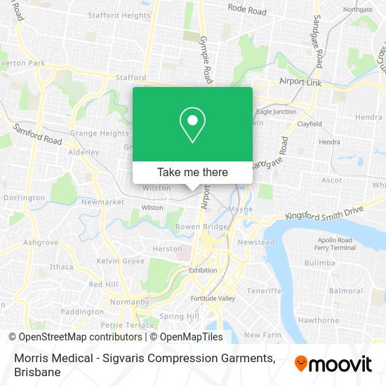 Morris Medical - Sigvaris Compression Garments map