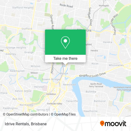 Idrive Rentals map