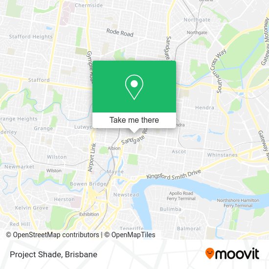 Project Shade map
