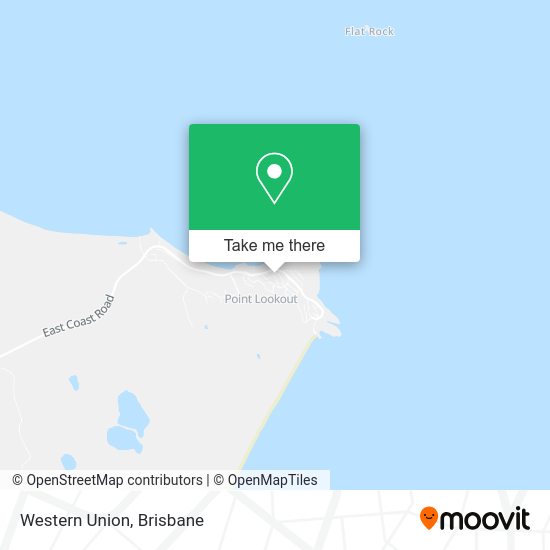 Western Union map