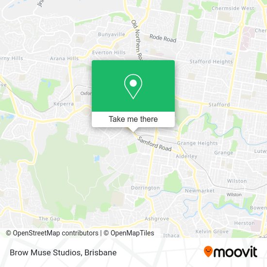 Brow Muse Studios map