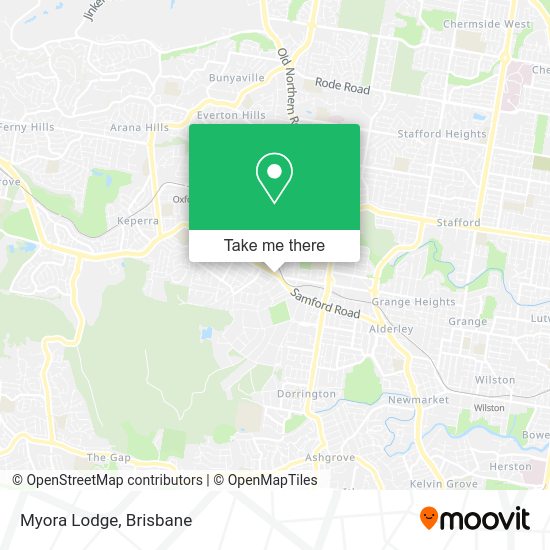 Myora Lodge map