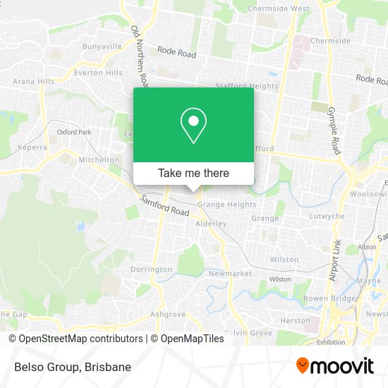Belso Group map