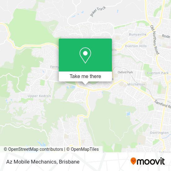 Az Mobile Mechanics map