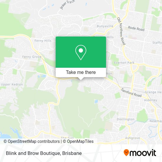 Blink and Brow Boutique map