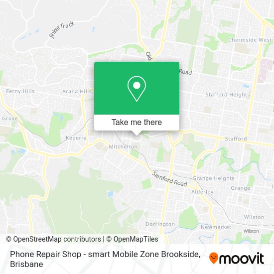 Phone Repair Shop - smart Mobile Zone Brookside map