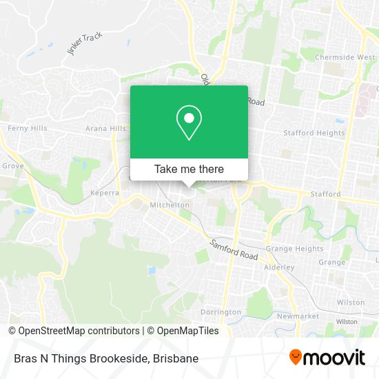 Bras N Things Brookeside map