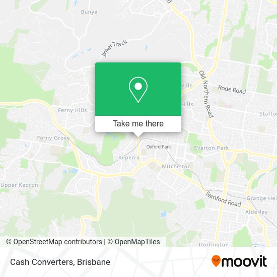 Cash Converters map
