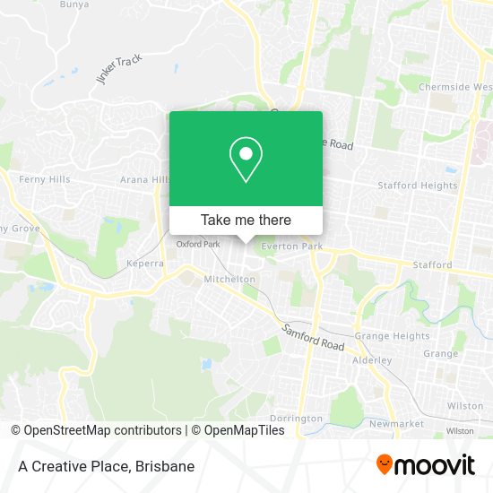 A Creative Place map