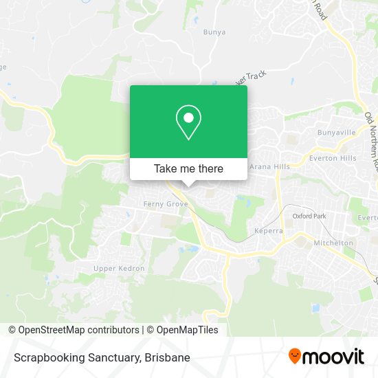 Scrapbooking Sanctuary map