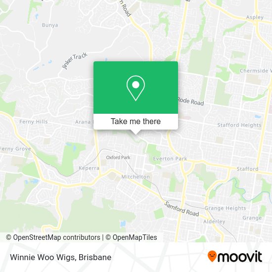 Winnie Woo Wigs map