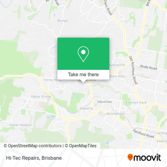 Hi-Tec Repairs map