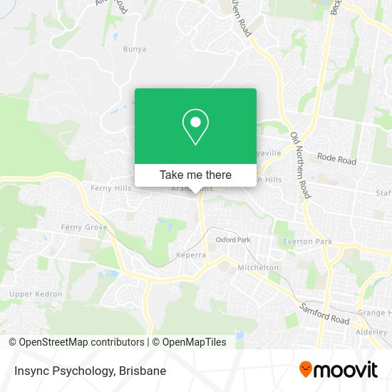 Insync Psychology map