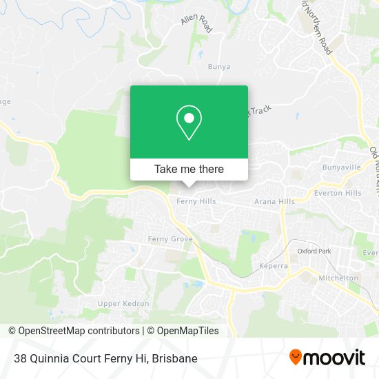 38 Quinnia Court Ferny Hi map