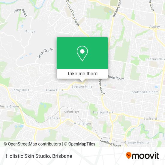 Holistic Skin Studio map