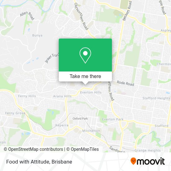 Food with Attitude map
