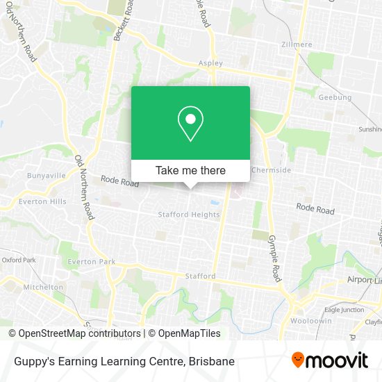 Guppy's Earning Learning Centre map