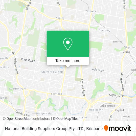 National Building Suppliers Group Pty. LTD. map