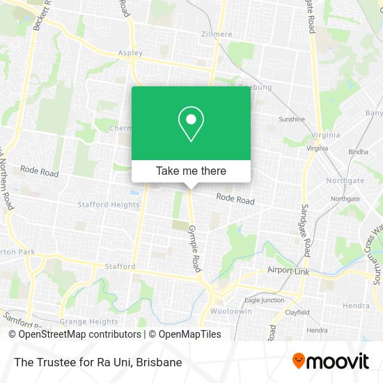 The Trustee for Ra Uni map