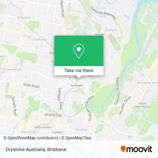 Dryshine Australia map