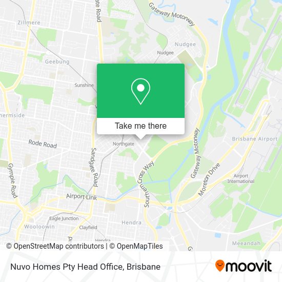 Nuvo Homes Pty Head Office map