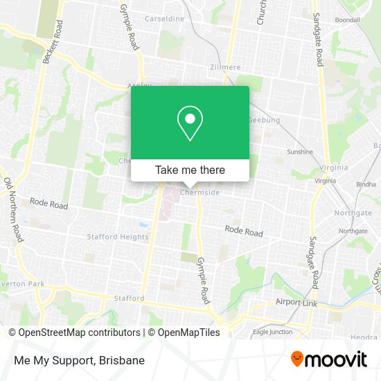Me My Support map