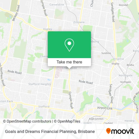 Goals and Dreams Financial Planning map