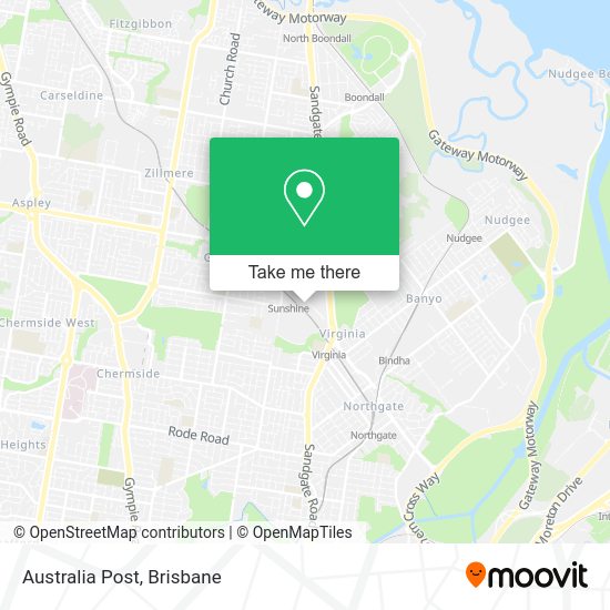 Australia Post map