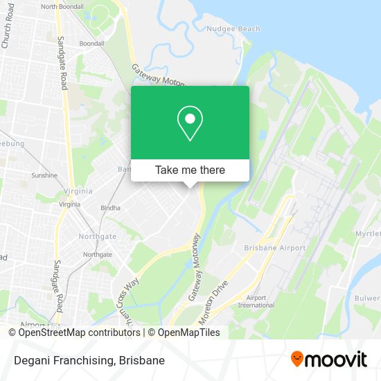 Degani Franchising map