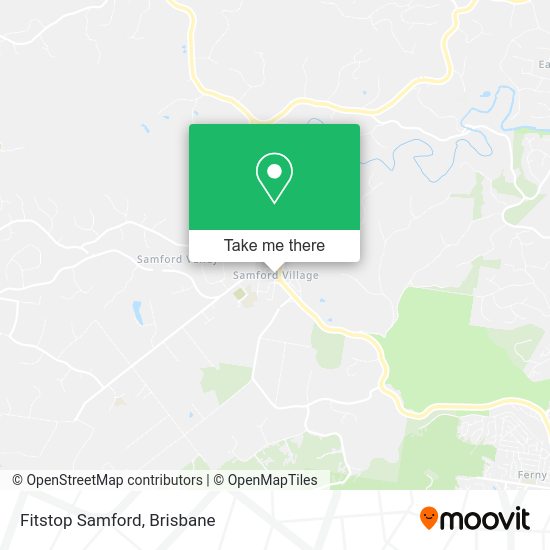 Fitstop Samford map