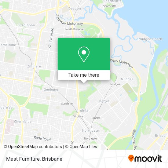 Mast Furniture map