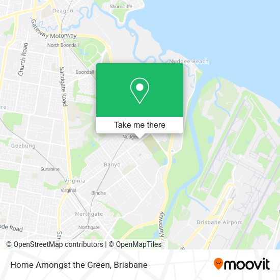 Home Amongst the Green map