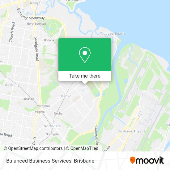 Balanced Business Services map