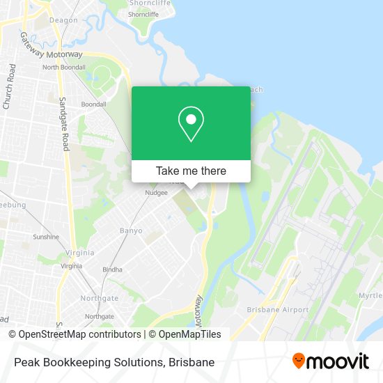 Peak Bookkeeping Solutions map