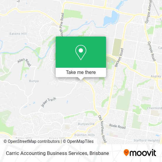 Carric Accounting Business Services map